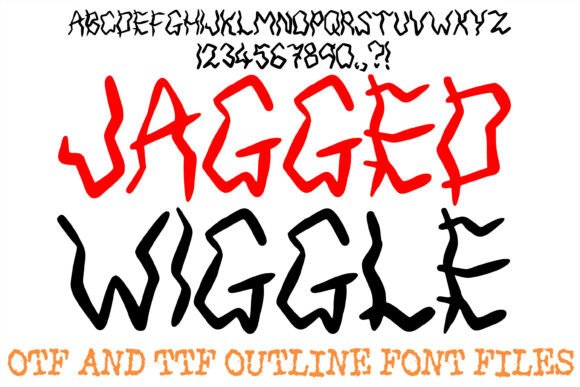 Bringing Energy to Your Shop with the Jagged Wiggle Typeface