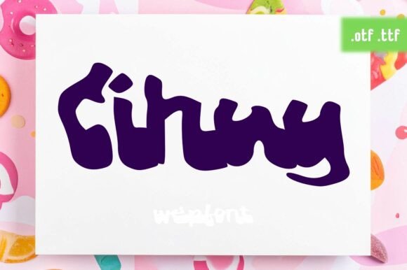 Cihuy: The Playful Display Font for Joyful Web Design