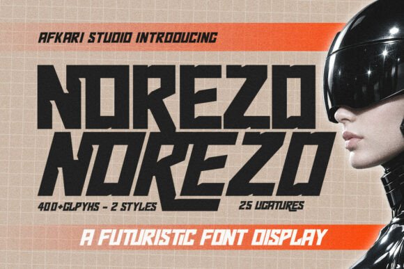 Discover Norezo: A Modern Display Font for Editorial Design