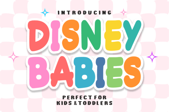 Disney Babies: A Charming Display Font for Playful Branding