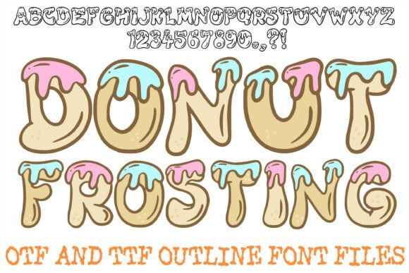 Donut Frosting: A Playful Display Typeface for Modern Web Design