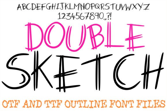 Double Sketch: The Creative Font for Scroll-Stopping Visuals
