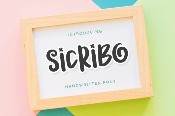 Elevate Your Brand with the Sicribo Handwritten Font