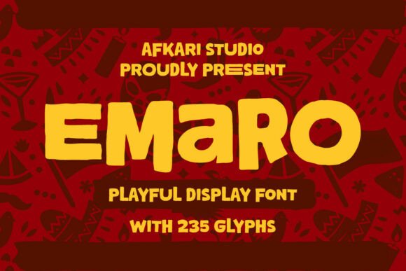 Emaro: The Playful Font That Boosts Campaign Visibility