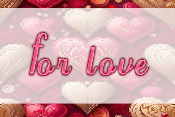 For Love: The Premium Display Typeface for Engaging Campaigns