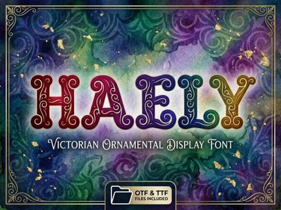 Haely Typeface Review: A Vintage Display Font for Luxury Branding