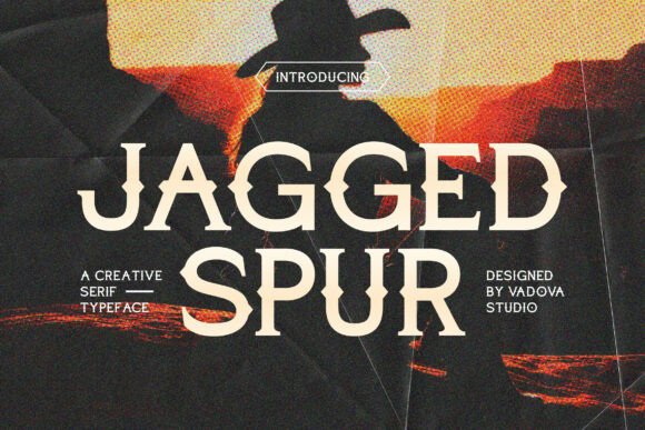 Jagged Spur Typeface Review for Bold Web Design
