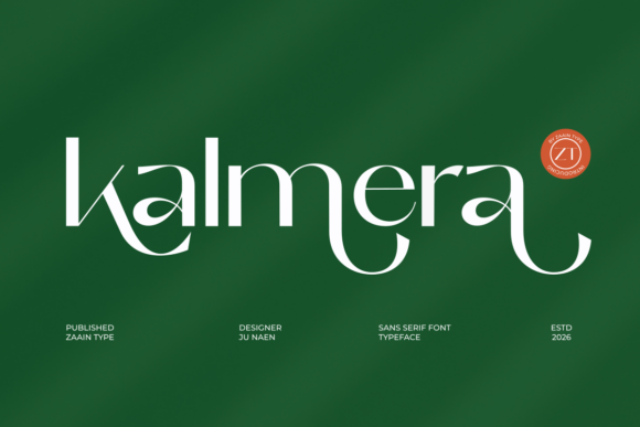 Kalmera: A Modern Font for Professional Branding