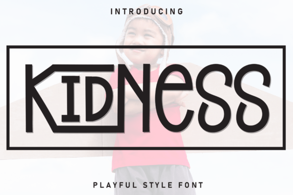 Kidness: The Modern Display Font for Digital Experiences
