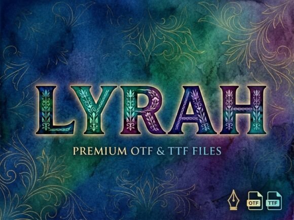 Lyrah: A Display Typeface for Editorial Identity