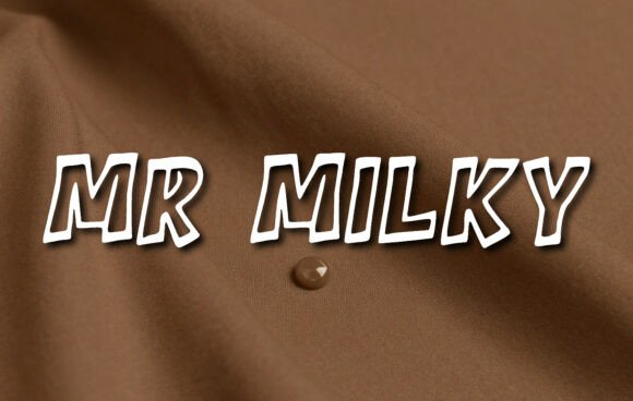 Mr Milky: A Playful Font for Polished Branding