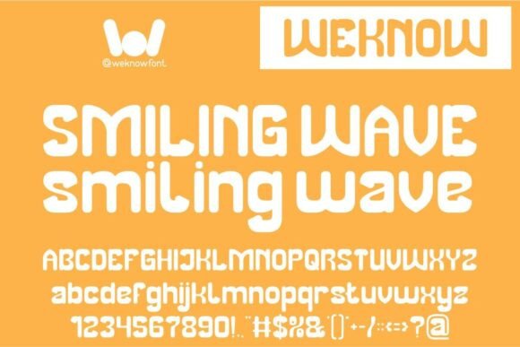 Smiling Wave: A Font That Elevates Your Brand