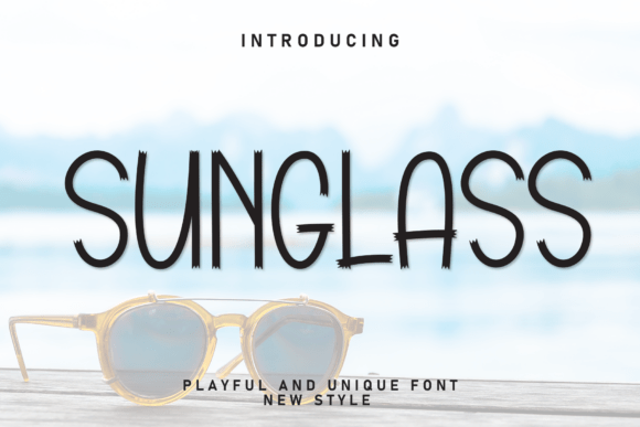 Sunglass: The Bold Display Font for Stronger Small Business Branding