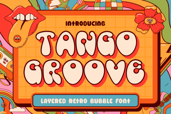 Tango Groove: A Retro-Inspired Display Font for Modern Editorial Design